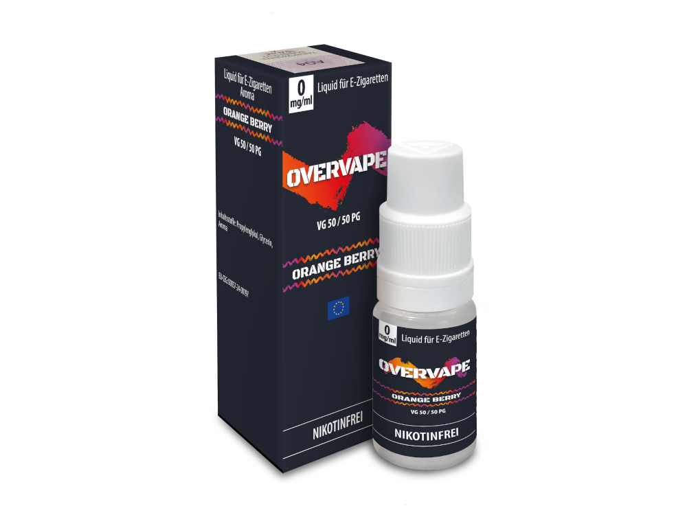 Overvape - Nikotinsalz Liquid - Orange Berry