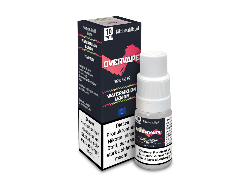 Overvape - Nikotinsalz Liquid - Watermelon Lemon