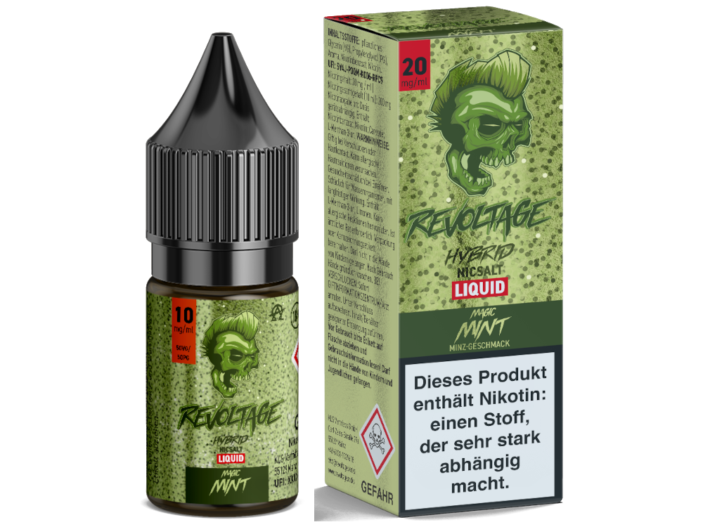Revoltage - Hybrid Nikotinsalz Liquid - Magic Mint