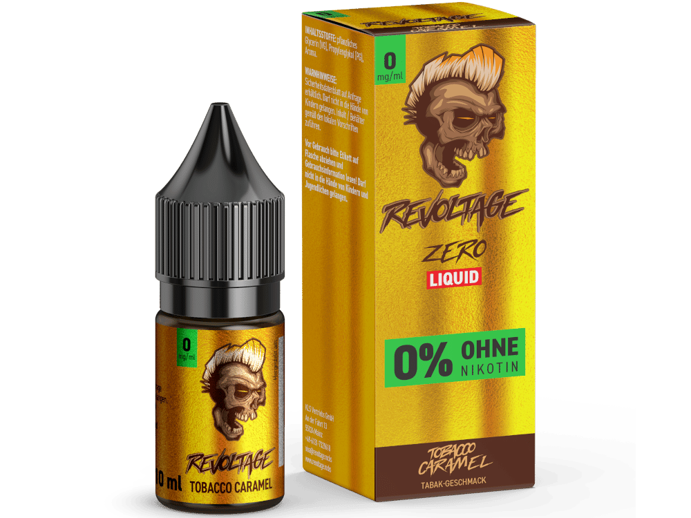Revoltage - Hybrid Nikotinsalz Liquid - Tobacco Caramel