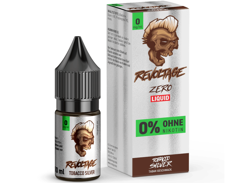 Revoltage - Hybrid Nikotinsalz Liquid - Tobacco Silver