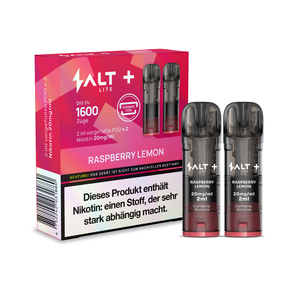 Salt Plus Lite - Raspberry Lemon - 2er Pack