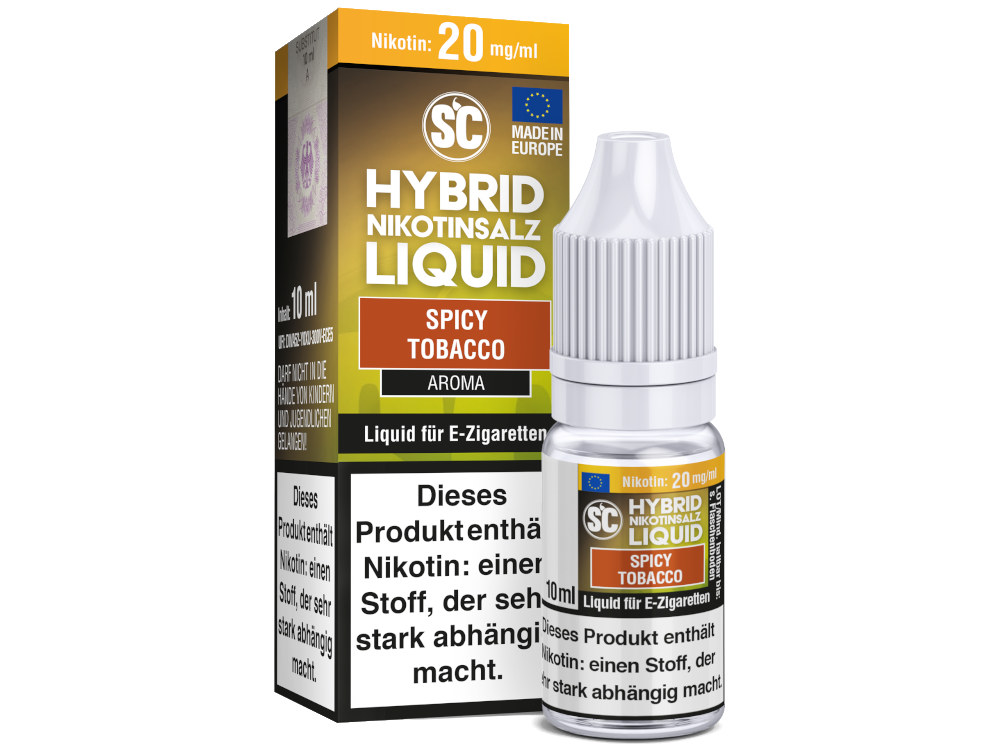 SC - Spicy Tobacco -  Hybrid Nikotinsalz Liquid