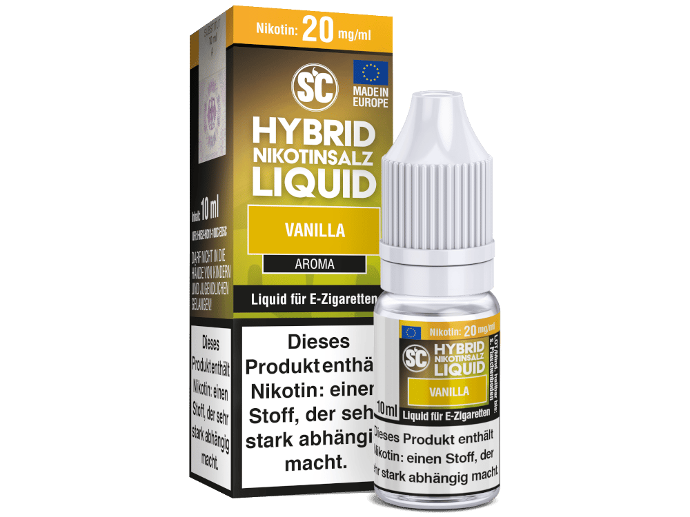 SC - Vanilla -  Hybrid Nikotinsalz Liquid
