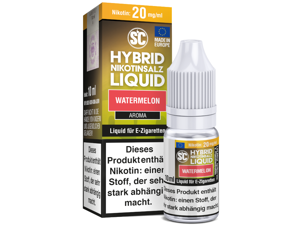 SC - Watermelon -  Hybrid Nikotinsalz Liquid