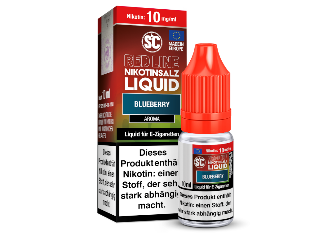 SC - Red Line - Blueberry - Nikotinsalz Liquid