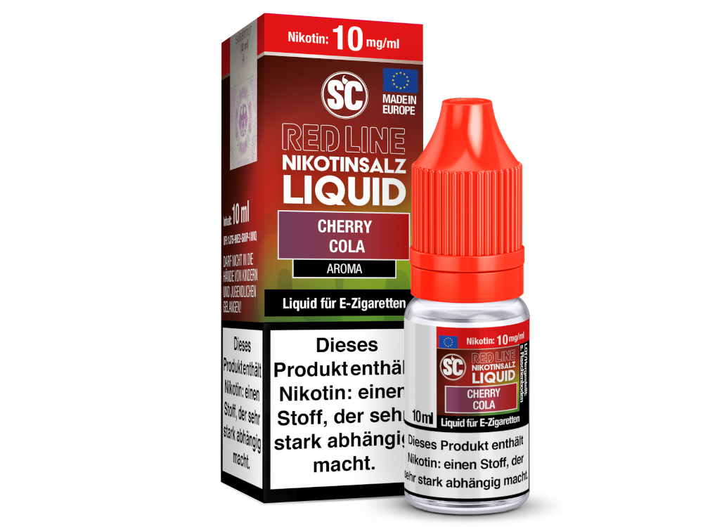 SC - Red Line - Cherry Cola - Nikotinsalz Liquid