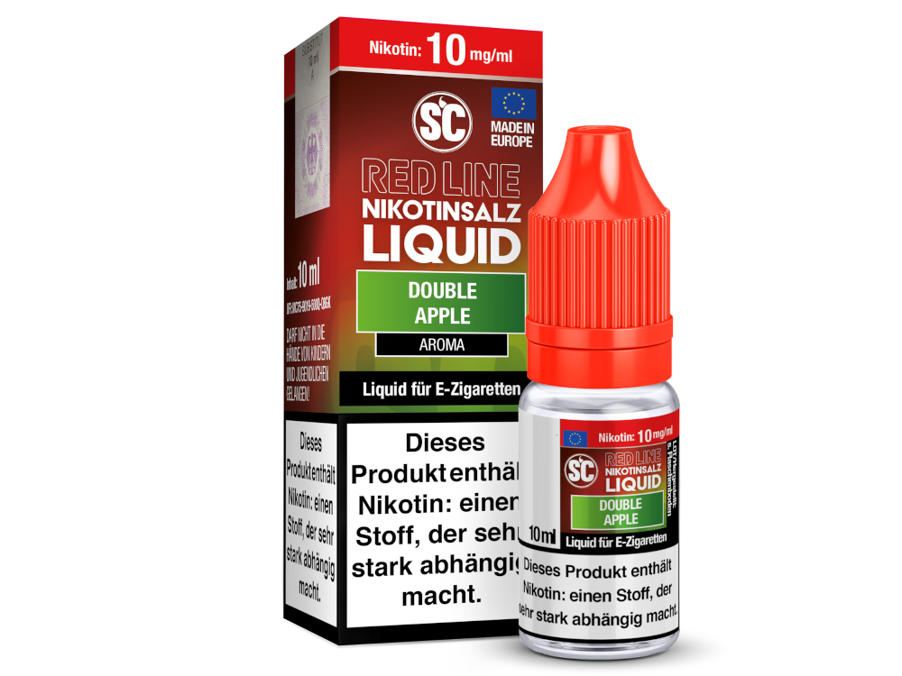 SC - Red Line - Double Apple - Nikotinsalz Liquid