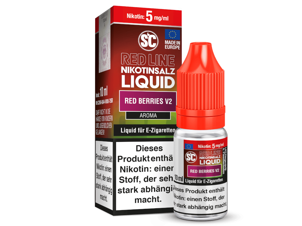 SC - Red Line - Red Berries V2 - Nikotinsalz Liquid