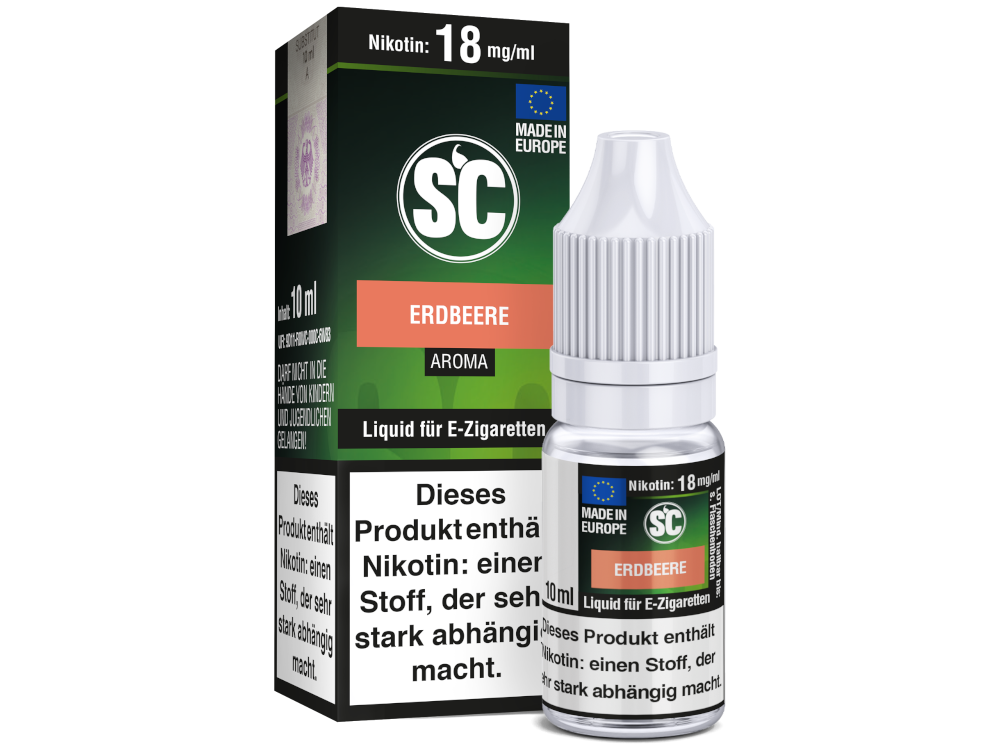 Erdbeere E-Zigaretten Liquid