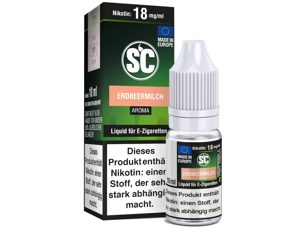 Erdbeermilch E-Zigaretten Liquid