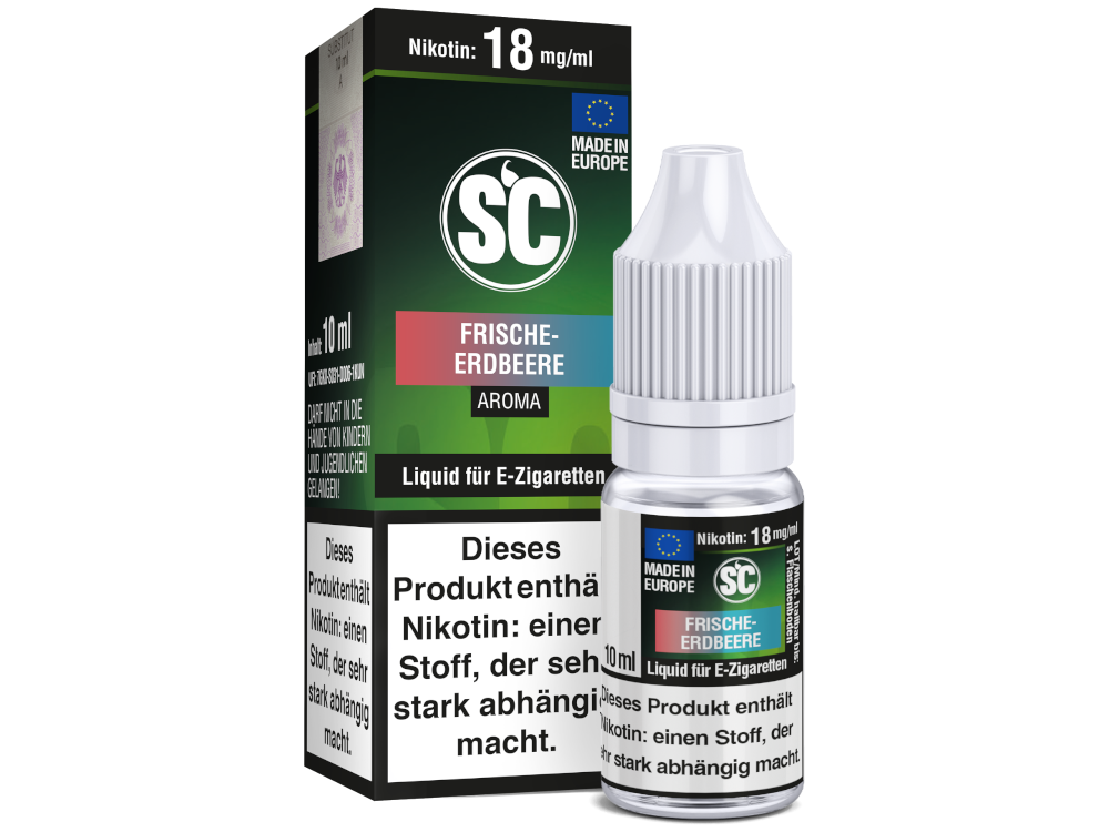 Frische Erdbeere E-Zigaretten Liquid