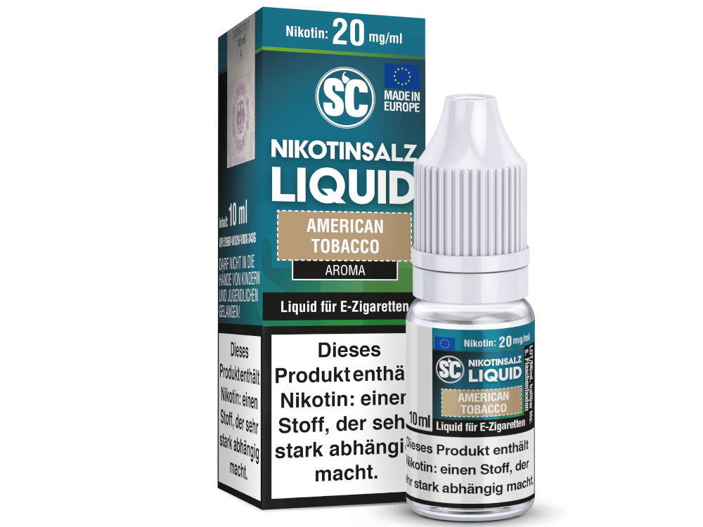 SC - American Tobacco - E-Zigaretten Nikotinsalz Liquid 20 mg/ml