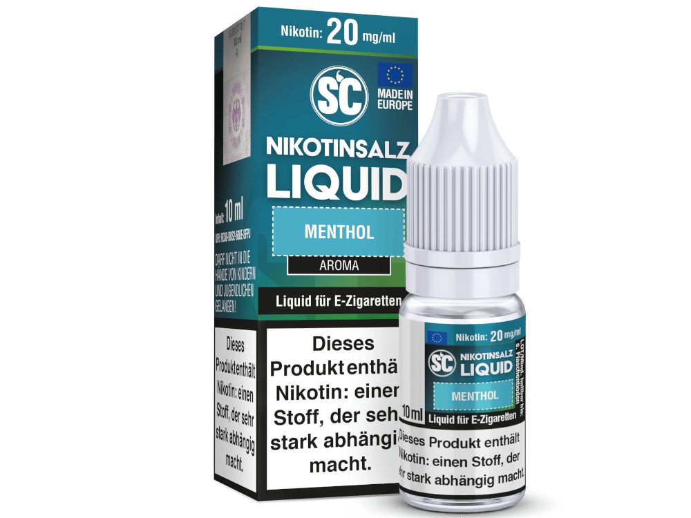 SC - Menthol - E-Zigaretten Nikotinsalz Liquid 20 mg/ml