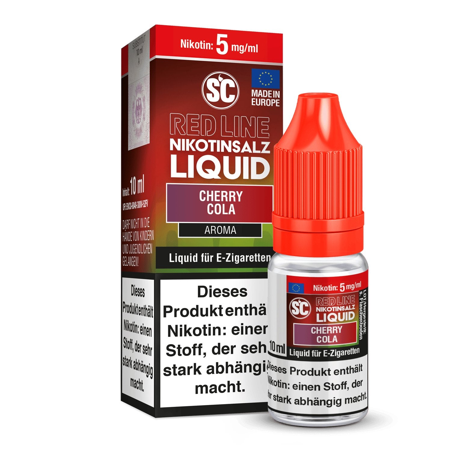 SC - Red Line - Cherry Cola - Nikotinsalz Liquid
