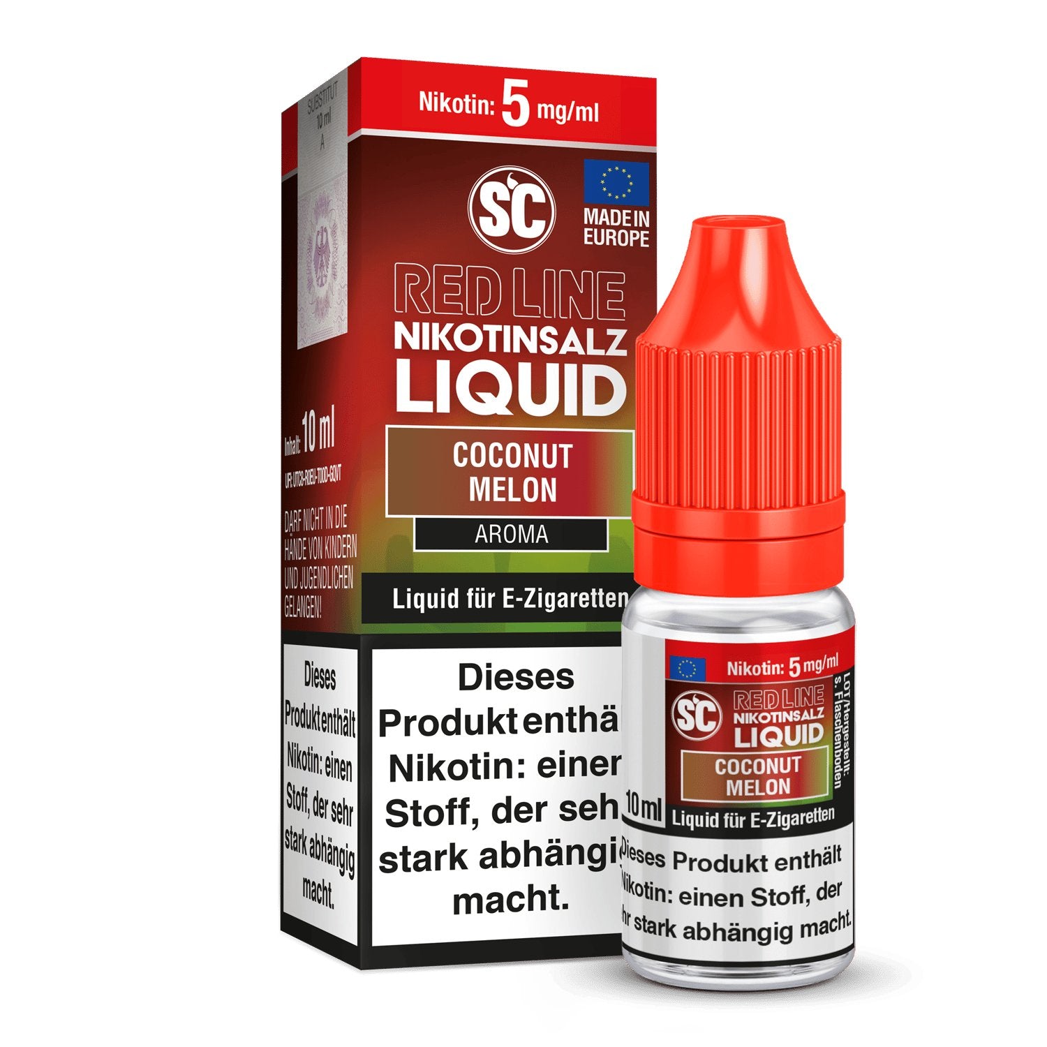 SC - Red Line - Coconut Melon - Nikotinsalz Liquid