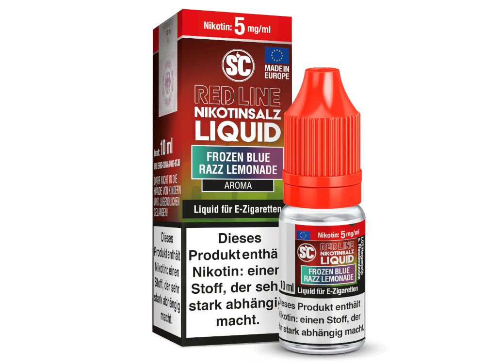 SC - Red Line - Frozen Blue Razz Lemonade - Nikotinsalz