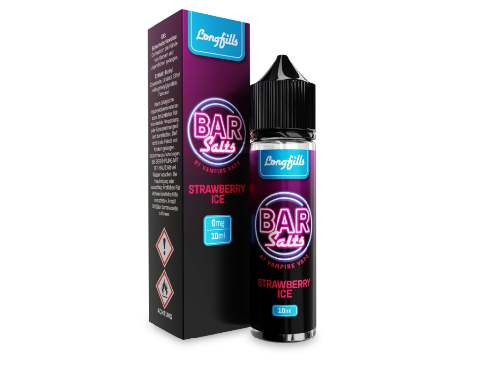 Vampire Vape - Bar Salts - Longfills 10 ml - Strawberry Ice